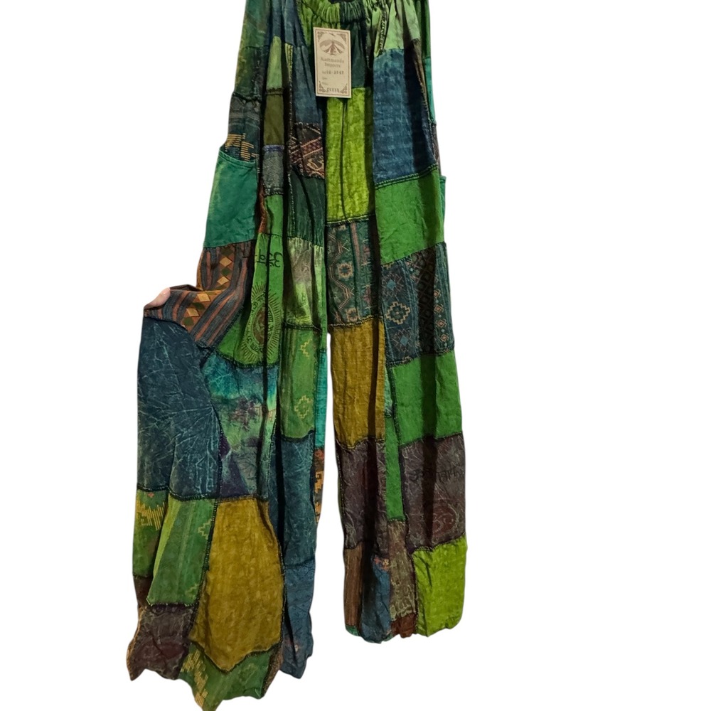 Patchwork Multicolor Jumpsuit - image 4